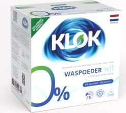 Klok Waspoeder Eco Wit 1,17 Kg 5 Klok Waspoeder Eco Wit 1,17 Kg -Huishoudelijke Benodigdheden 1200x1078