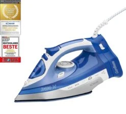 Bomann DB 6006 CB - Stoomstrijkijzer - Draadloos - 2400W - Blauw/Wit 29 Bomann DB 6006 CB - Stoomstrijkijzer - Draadloos - 2400W - Blauw/Wit -Huishoudelijke Benodigdheden 1200x1090 3