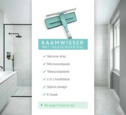 Johannes & Co Raamwisser Met Telescoopsteel 120cm Ruitenreiniger - Ramenwasser - Ramenwisser 17 Johannes & Co Raamwisser Met Telescoopsteel 120cm Ruitenreiniger - Ramenwasser - Ramenwisser -Huishoudelijke Benodigdheden 1200x1097 10