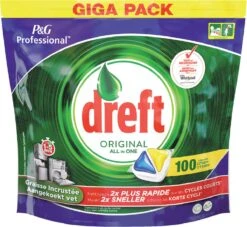 Dreft - Original - All In One - Vaatwastabletten - Citroen - 100 Stuks 5 Dreft - Original - All In One - Vaatwastabletten - Citroen - 100 Stuks -Huishoudelijke Benodigdheden 1200x1101 2