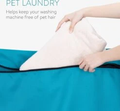 Navaris Waszak Voor Huisdieren Wasgoed - Wasnet Met Rits - Vangt Dierenharen Op Van Dekens, Handdoeken Of Beddengoed - 79 X 70,5 Cm - Blauw 10 Navaris Waszak Voor Huisdieren Wasgoed - Wasnet Met Rits - Vangt Dierenharen Op Van Dekens, Handdoeken Of Beddengoed - 79 X 70,5 Cm - Blauw -Huishoudelijke Benodigdheden 1200x1119