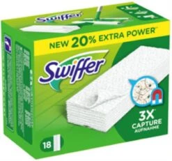 Swiffer Sweeper - 36 Navullingen - Doekjes Voor Vloeren -Huishoudelijke Benodigdheden 1200x1121 1