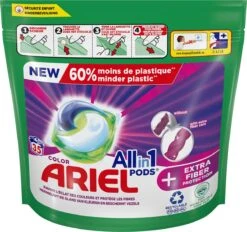 Ariel All In 1 Wasmiddel Pods + Extra Vezelbescherming - Voordeelverpakking 3 X 35 Wasbeurten 18 Ariel All In 1 Wasmiddel Pods + Extra Vezelbescherming - Voordeelverpakking 3 X 35 Wasbeurten -Huishoudelijke Benodigdheden 1200x1126 1