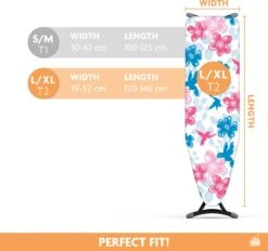 Laundryspecialist 3 Laagse COMFORT Strijkplankhoes - Optimaal Strijkcomfort En Stoomdoorlatend - Maat L/XL Voor Een Breedte Van 39 Tot 53 Cm En Een Lengte Van 120 Tot 141 Cm 7 Laundryspecialist 3 Laagse COMFORT Strijkplankhoes - Optimaal Strijkcomfort En Stoomdoorlatend - Maat L/XL Voor Een Breedte Van 39 Tot 53 Cm En Een Lengte Van 120 Tot 141 Cm -Huishoudelijke Benodigdheden 1200x1127 5