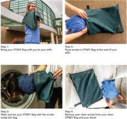 STNKY Pro Edition - Wasbare Sport, Reis- En Wastas - Groen - 13 Liter - Geurloos 15 STNKY Pro Edition - Wasbare Sport, Reis- En Wastas - Groen - 13 Liter - Geurloos -Huishoudelijke Benodigdheden 1200x1129 5