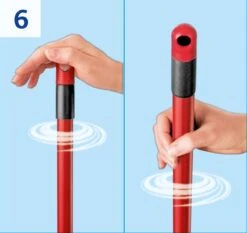 Vileda TURBO 3in1 Mop Met Zwenkkop + Pedaalemmer -Huishoudelijke Benodigdheden 1200x1133 1