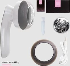 Fineza Pluizenverwijderaar – Electrisch – Ontpluizer – Ontpiller – Draadloos – Wit 12 Fineza Pluizenverwijderaar – Electrisch – Ontpluizer – Ontpiller – Draadloos – Wit -Huishoudelijke Benodigdheden 1200x1138 1