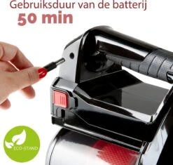 PRIMO PR504SV Stofzuiger Zonder Zak - 3-in-1 Steelstofzuiger Draadloos - Kruimelzuiger - HEPA Filter - Zwart/Rood -Huishoudelijke Benodigdheden 1200x1142 9