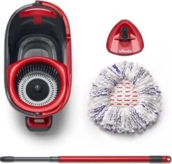 Vileda TURBO 3in1 Mop Met Zwenkkop + Pedaalemmer -Huishoudelijke Benodigdheden 1200x1146 4