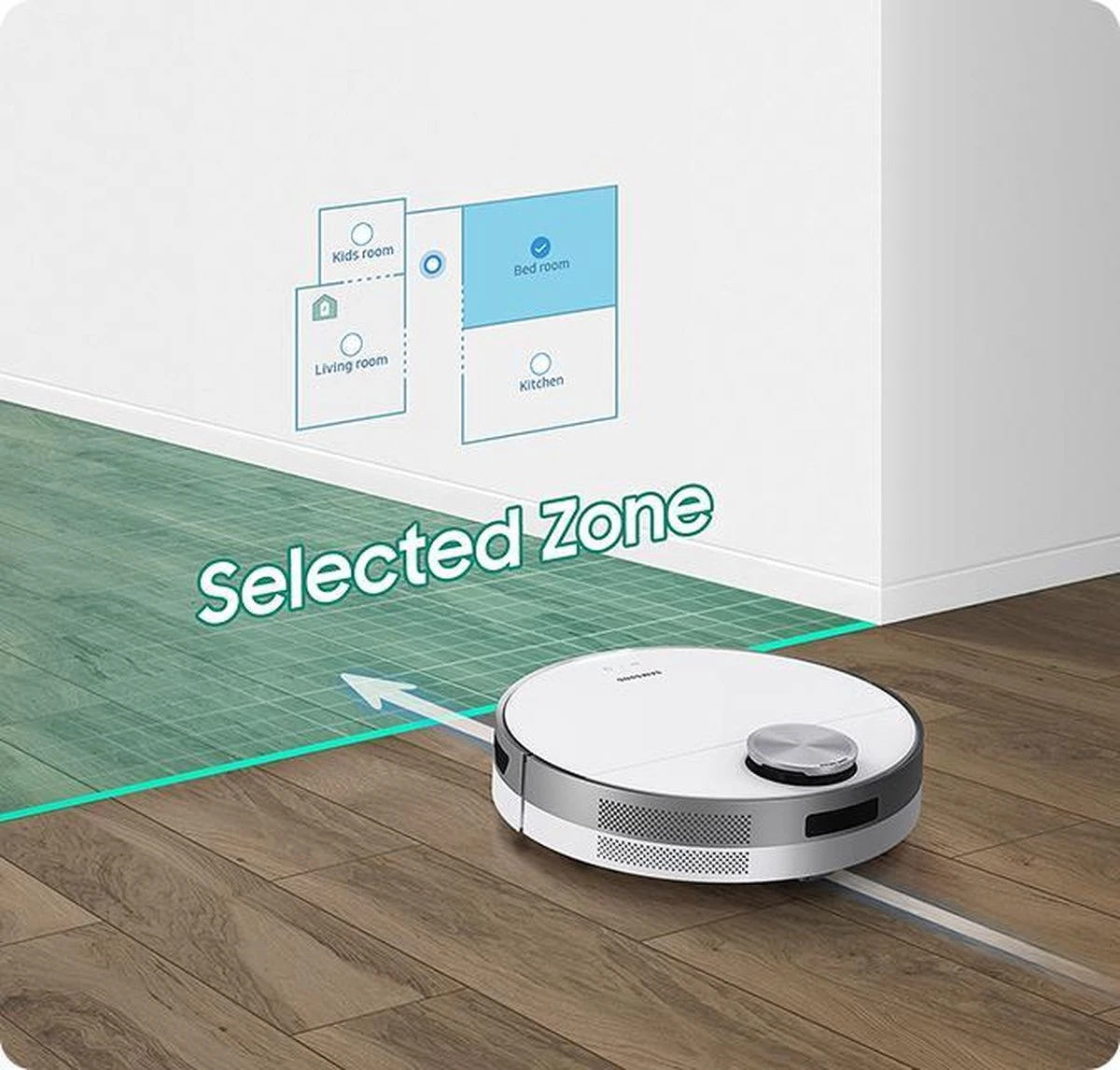 Samsung VR30T80313W - Jet Bot - Robotstofzuiger 18 Samsung VR30T80313W - Jet Bot - Robotstofzuiger - Afbeelding 18