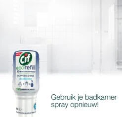 Cif Power & Shine Badkamer Ecorefill Capsule - 10 X 70 Ml - Voordeelverpakking -Huishoudelijke Benodigdheden 1200x1151 3
