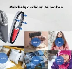 VINKIT - Elektrische Pluizenverwijderaar - Ontpluizer - Draadloos - Oplaadbaar - Kledingontpluizer - Zwart 17 VINKIT - Elektrische Pluizenverwijderaar - Ontpluizer - Draadloos - Oplaadbaar - Kledingontpluizer - Zwart -Huishoudelijke Benodigdheden 1200x1152 8