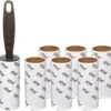 Kleefroller Voordeelverpakking 1 Roller + 6 Extra Navul Rollers - Kattenroller - Haarroller - Haarverwijderaar