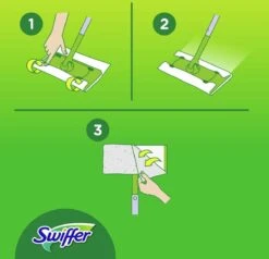 Swiffer Vloerreiniger Droge Vloerdoekjes Navullingen - 3 X 80 Stuks 13 Swiffer Vloerreiniger Droge Vloerdoekjes Navullingen - 3 X 80 Stuks -Huishoudelijke Benodigdheden 1200x1156 3