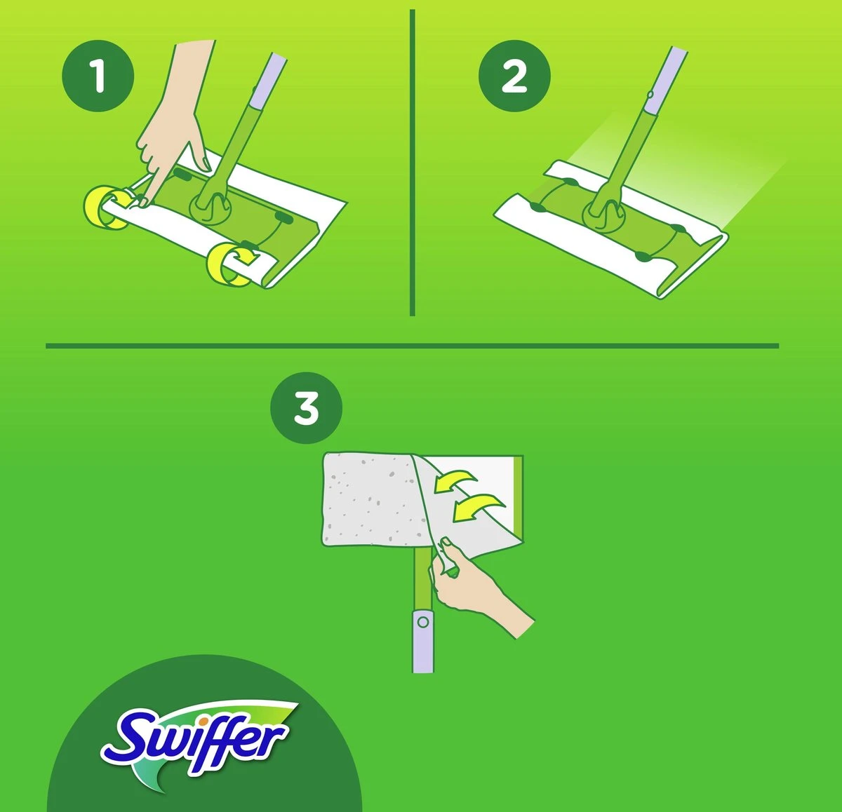 Swiffer Vloerreiniger Droge Doekjes Voor Parket - Voordeelverpakking 6 X 34 Navullingen 5 Swiffer Vloerreiniger Droge Doekjes Voor Parket - Voordeelverpakking 6 X 34 Navullingen - Afbeelding 5