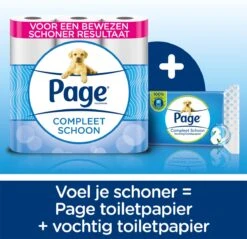 Page Toiletpapier - 32 Rollen - Compleet Schoon Wc Papier - Met Een Vleugje Katoen 8 Page Toiletpapier - 32 Rollen - Compleet Schoon Wc Papier - Met Een Vleugje Katoen -Huishoudelijke Benodigdheden 1200x1159 10