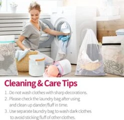 BOTC Waszakken - Wasnetten - Set Van 5 - Bescherm Je Wasgoed En Wasmachine - Transparant 20 BOTC Waszakken - Wasnetten - Set Van 5 - Bescherm Je Wasgoed En Wasmachine - Transparant -Huishoudelijke Benodigdheden 1200x1160 3