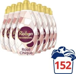 Robijn Klein & Krachtig Rosé Chique Vloeibaar Wasmiddel - 8 X 19 Wasbeurten - Voordeelverpakking 11 Robijn Klein & Krachtig Rosé Chique Vloeibaar Wasmiddel - 8 X 19 Wasbeurten - Voordeelverpakking -Huishoudelijke Benodigdheden 1200x1164