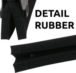 Vikan Vloertrekker Met Steel Zwart - 40 Cm Vloerwisser - Kunststof Steel - Ophanghaak - Watertrekker In Badkamer -Huishoudelijke Benodigdheden 1200x1164 3