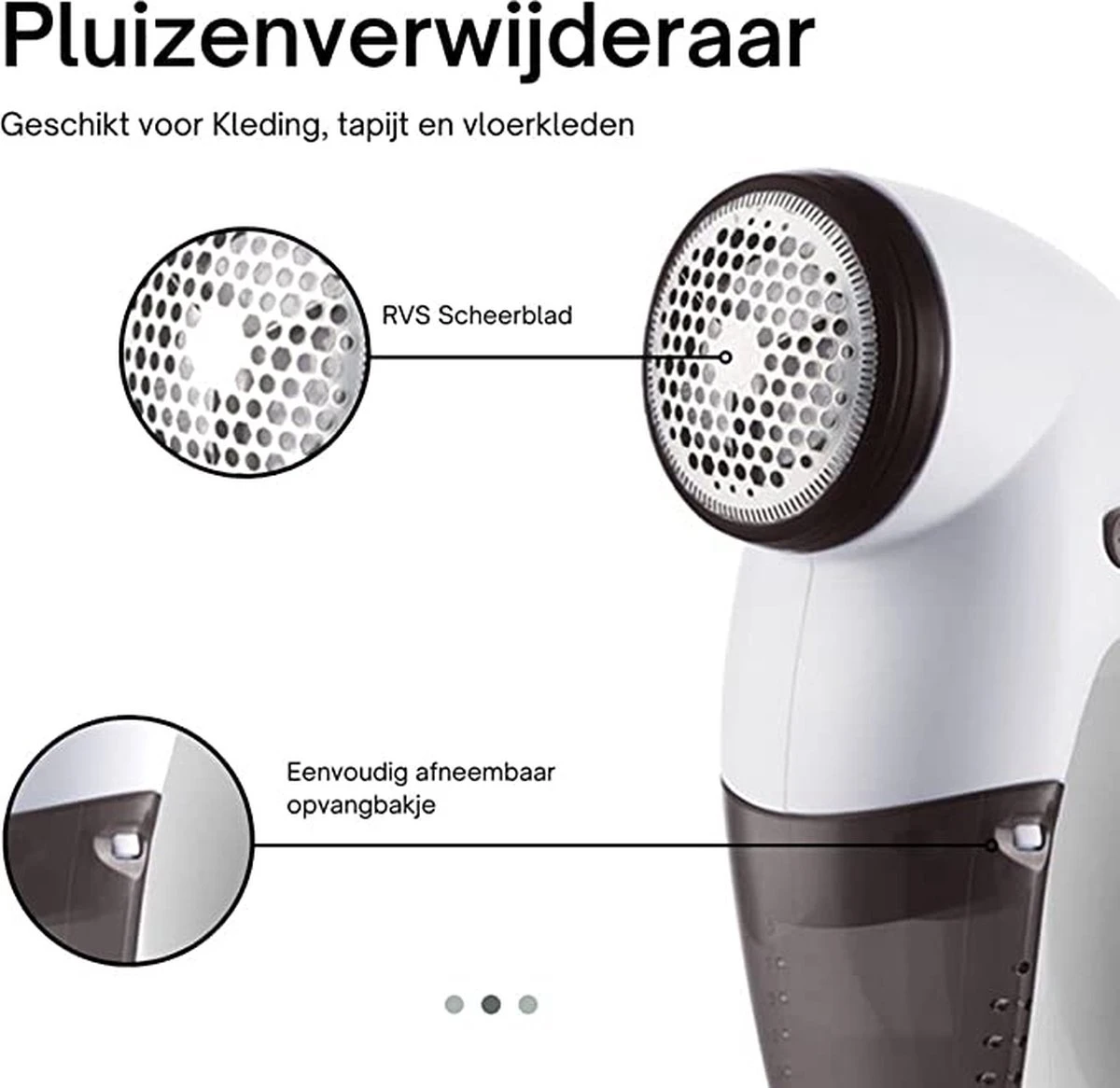 Pluizenverwijderaar - Pluizen Verwijderaar Elektrisch - Pluizendief Electrisch - Pluizentondeuse Kleding - Ontpluizer Zwart 2 Pluizenverwijderaar - Pluizen Verwijderaar Elektrisch - Pluizendief Electrisch - Pluizentondeuse Kleding - Ontpluizer Zwart - Afbeelding 2