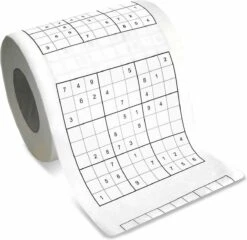 MikaMax Sudoku WC Papier - Sudoku - Iedervel Een Andere Sudoku - Toiletpapier - Puzzels - Puzzel -Huishoudelijke Benodigdheden 1200x1168 7