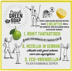Marcel's Green Soap Vaatwastabletten Grapefruit & Limoen - 25 Stuks -Huishoudelijke Benodigdheden 1200x1169 5