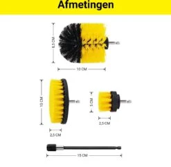 Merkloos 4-delige Borstelset Voor Boormachine - Inclusief Verlengstuk - Opzetborstels - Schrobborstel - Schuurborstel - Schoonmaakborstel - Tapijtreiniger - Brush - Geel - Gratis Verzending 14 Merkloos 4-delige Borstelset Voor Boormachine - Inclusief Verlengstuk - Opzetborstels - Schrobborstel - Schuurborstel - Schoonmaakborstel - Tapijtreiniger - Brush - Geel - Gratis Verzending -Huishoudelijke Benodigdheden 1200x1170 7