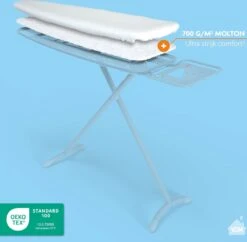 LaundrySpecialist Onderlegger Voor Je Strijkplankhoes - Molton Onderlegger - Universele Maat - Voor Extra Strijkcomfort - Geschikt Voor Je Strijkplank En Strijkplankovertrek - Zelf Op Maat Te Knippen 11 LaundrySpecialist Onderlegger Voor Je Strijkplankhoes - Molton Onderlegger - Universele Maat - Voor Extra Strijkcomfort - Geschikt Voor Je Strijkplank En Strijkplankovertrek - Zelf Op Maat Te Knippen -Huishoudelijke Benodigdheden 1200x1174 15