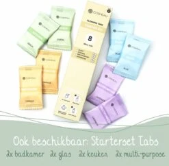 Cosmeau Schoonmaakmiddel Tabletten Cleaning Tabs Schoonmaak Tabs - Keukenreiniger - Badkamerreiniger Sanitair- Glasreiniger -Huishoudelijke Benodigdheden 1200x1174 16