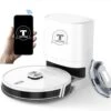 TONIHOMI® V8 - Robotstofzuiger Met Dweilfunctie - Automatisch Legen - Automatisch Opladen - LDS Laser Navigatie - Wit