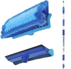 PROPLUS Pro Plus Wasborstel - Heavy Duty - Telescopische Steel - Uitschuifbaar Tot 3 Meter -Huishoudelijke Benodigdheden 1200x1176 8