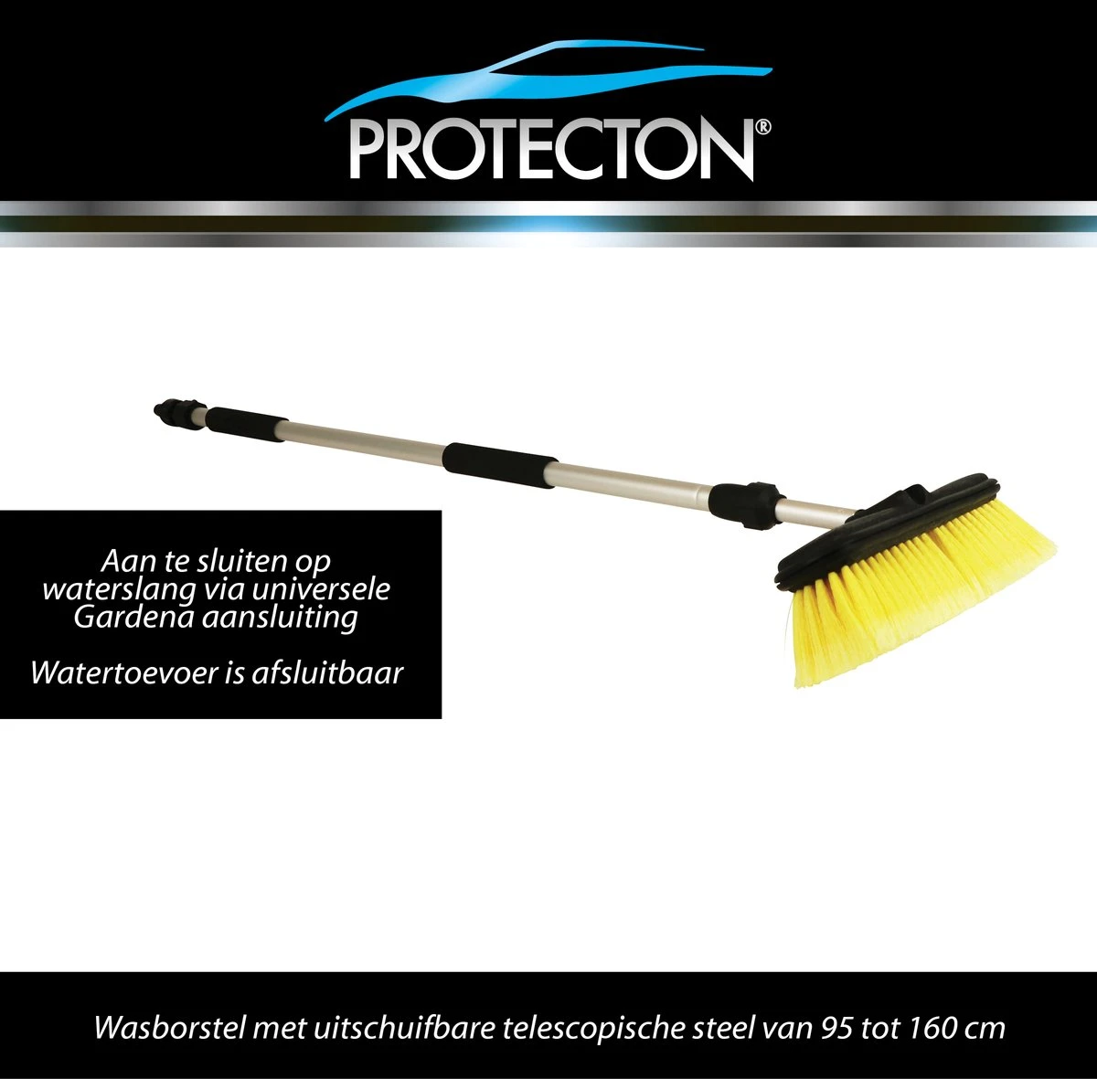 Protecton Wasborstel Met Telescopische Steel | Wasborstel Met Uitschuifbare Steel Auto 6 Protecton Wasborstel Met Telescopische Steel | Wasborstel Met Uitschuifbare Steel Auto - Afbeelding 6