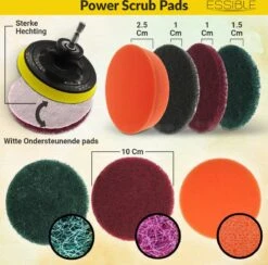 ESSIBLE Borstelboor - Set 20 Stuks - Schrobborstel - Polypropyleen - Borstel Boormachine - Schrobborstel - Schuurborstel - Automatische Reiniging - 20 Delige Borstelset Voor Boormachine 17 ESSIBLE Borstelboor - Set 20 Stuks - Schrobborstel - Polypropyleen - Borstel Boormachine - Schrobborstel - Schuurborstel - Automatische Reiniging - 20 Delige Borstelset Voor Boormachine -Huishoudelijke Benodigdheden 1200x1183 7