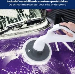 B-care Elektrische Schoonmaakborstel - 4 Opzetstukken - Wasborstel - Poetsmachine - Schrobborstel - Handborstel - Werkborstel - Schrobber - Boorborstel - Schoonmaakmiddelen - Reinigingsborstel -Huishoudelijke Benodigdheden 1200x1184 12