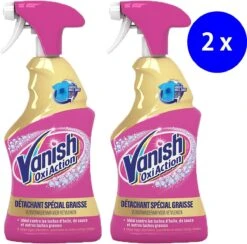 Vanish Oxi Action Gold Vlekverwijderaar Spray - 500ml X2 -Huishoudelijke Benodigdheden 1200x1184 2