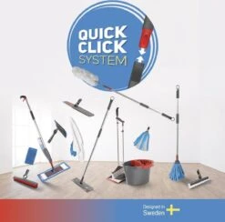 Nordic Stream Vloerwisser - Microvezel Dweil Met Steel - Quick Click Systeem - Douche - Badkamer - 46cm Wisbreedte 17 Nordic Stream Vloerwisser - Microvezel Dweil Met Steel - Quick Click Systeem - Douche - Badkamer - 46cm Wisbreedte -Huishoudelijke Benodigdheden 1200x1184 5