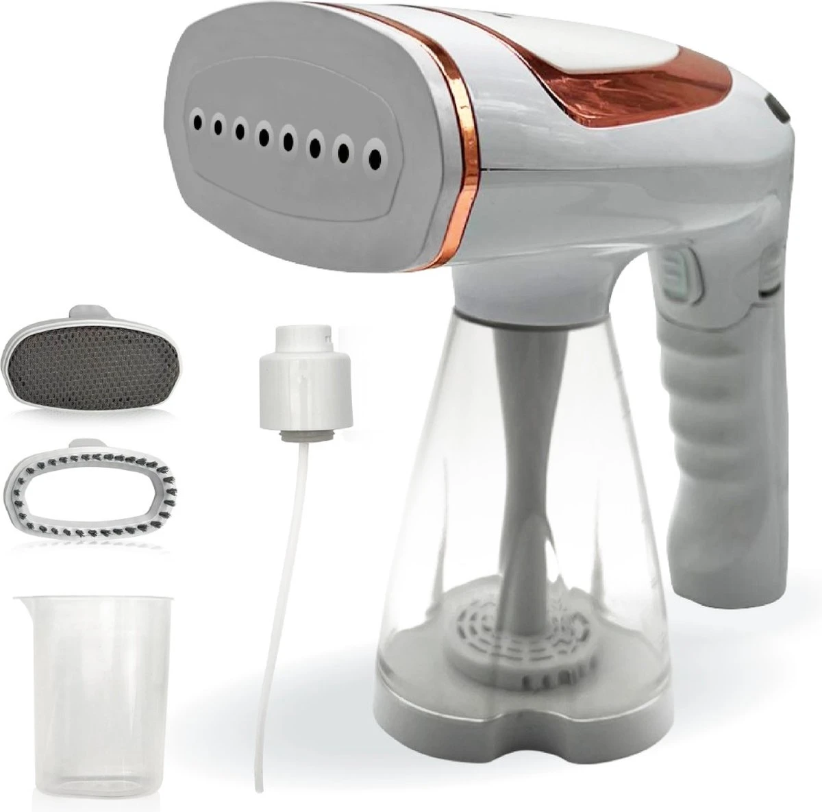 Capsy™ Kledingstomer - Complete Set - Handstomer - Stoom Strijkijzer - 1600 W 1 Capsy™ Kledingstomer - Complete Set - Handstomer - Stoom Strijkijzer - 1600 W