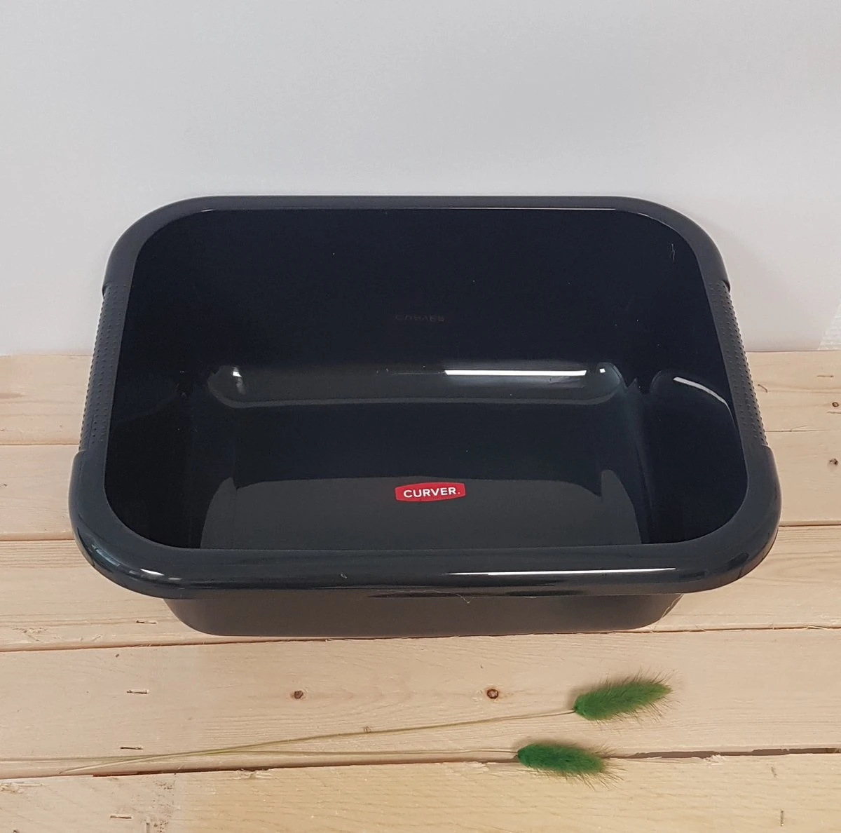 Curver Afwasbak Rechthoekig - 9 Liter - Antraciet 3 Curver Afwasbak Rechthoekig - 9 Liter - Antraciet - Afbeelding 3