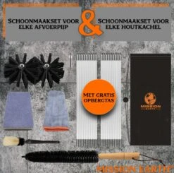 Schoorsteenveegset - 8 Meter - 2 Borstelkoppen - Professioneel - Schoorsteen Borstel - Veegkit - Haardset Voor Houtkachel - Flexibel - Schoorsteenveger - Pelletkachel Accessoires - Schoorsteen Reiniger - Geschikt Voor Boormachines 10 Schoorsteenveegset - 8 Meter - 2 Borstelkoppen - Professioneel - Schoorsteen Borstel - Veegkit - Haardset Voor Houtkachel - Flexibel - Schoorsteenveger - Pelletkachel Accessoires - Schoorsteen Reiniger - Geschikt Voor Boormachines -Huishoudelijke Benodigdheden 1200x1189 14