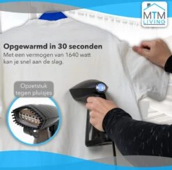 MTM Kledingstomer - Handstomer Kleding - Zwart - Stoomreiniger - Stoomapparaat Kleding 11 MTM Kledingstomer - Handstomer Kleding - Zwart - Stoomreiniger - Stoomapparaat Kleding -Huishoudelijke Benodigdheden 1200x1190 9