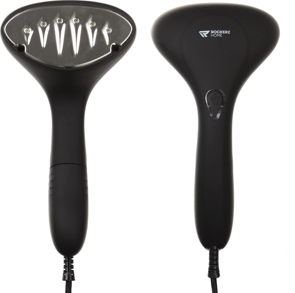 Kledingstomer - Handstomer - Stoomreiniger - Stomer - Luxe Uitvoering - Krachtig En Stijlvol - Inclusief Maatbeker - Snel Opgewarmd (25 Sec) - Geschenkverpakking- 1500W - Merk: Rockerz Home - Kleur: Zwart 1 Kledingstomer - Handstomer - Stoomreiniger - Stomer - Luxe Uitvoering - Krachtig En Stijlvol - Inclusief Maatbeker - Snel Opgewarmd (25 Sec) - Geschenkverpakking- 1500W - Merk: Rockerz Home - Kleur: Zwart