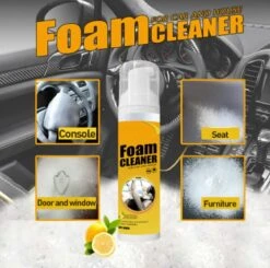 TLVX Bekleding Reiniger / Schuim Reiniger / Vlekken Reinigen / Interieur Reiniger / Foam Cleaner / 150ml / Auto Schoonmaak / Citroen Geur / Auto Interieur Reiniger / Vlekken Verwijderen Bankstel / Auto Stoel Schoonmaken / Effectief! -Huishoudelijke Benodigdheden 1200x1191 22