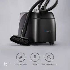 Biione - Kledingstomer - 2000W - Mat Zwart - Stomer Kleding - Steamer 10 Biione - Kledingstomer - 2000W - Mat Zwart - Stomer Kleding - Steamer -Huishoudelijke Benodigdheden 1200x1192 6