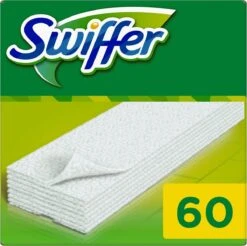 Swiffer Sweeper - 60 Navullingen - Doekjes Voor Vloeren -Huishoudelijke Benodigdheden 1200x1193 1