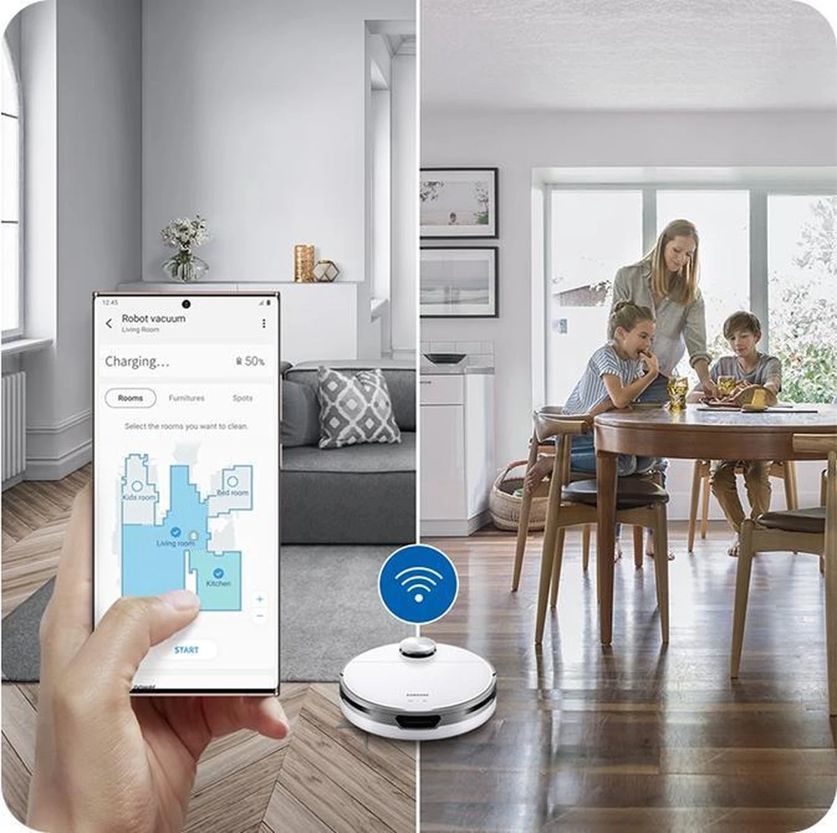 Samsung VR30T80313W - Jet Bot - Robotstofzuiger 20 Samsung VR30T80313W - Jet Bot - Robotstofzuiger - Afbeelding 20