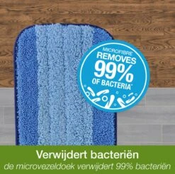 Bona Premium Spray Mop - Alles-in-1 Dweilsysteem - Vloerwisser Inclusief Harde Vloer, Tegel/ Laminaat Reiniger & Microvezel Reinigingspad - Streeploos - Sneldrogend -Huishoudelijke Benodigdheden 1200x1195 10