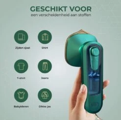 Stomer Kleding - Luxe Reis Strijkijzer - Inklapbaar - 8,4x11,5CM - Travel Strijkijzer – Strijkijzer Vakantie – Reisstrijkijzer Klein Strijkijzer - Steamer - Groen - 12 Stomer Kleding - Luxe Reis Strijkijzer - Inklapbaar - 8,4x11,5CM - Travel Strijkijzer – Strijkijzer Vakantie – Reisstrijkijzer Klein Strijkijzer - Steamer - Groen - -Huishoudelijke Benodigdheden 1200x1196 18