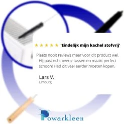 Powarkleen® - Radiatorborstel - Flexibel - Houten Handvat - Roestvrijstaal - Schoonmaakborstel - 70cm Lang! - 1 Stuk -Huishoudelijke Benodigdheden 1200x1198 34