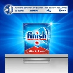 Finish All In 1 Max Regular - Vaatwastabletten - 170 Stuks - Voordeelpak -Huishoudelijke Benodigdheden 1200x1200 1032