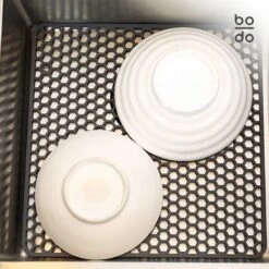 BODO Gootsteenmat Siliconen Donker Grijs - 30.5 X 30.5 Cm - Keuken Accessoires - Gootsteen Beschermer - Onderzetters Siliconen - Anti Kras - Gootsteen Accessoires 13 BODO Gootsteenmat Siliconen Donker Grijs - 30.5 X 30.5 Cm - Keuken Accessoires - Gootsteen Beschermer - Onderzetters Siliconen - Anti Kras - Gootsteen Accessoires -Huishoudelijke Benodigdheden 1200x1200 1120